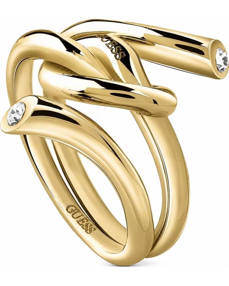 GUESS ANILLO UBR29001-54 DORADO CON CRISTALES