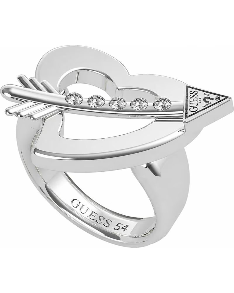 GUESS ANELLO UBR79040-54 CON DESIGN A CUORE E FRECCIA