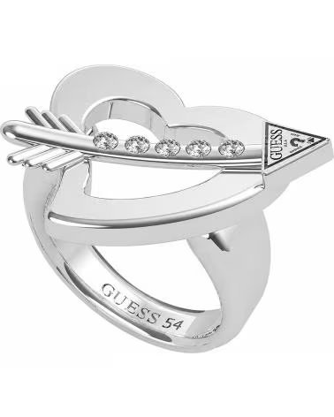 GUESS ANILLO UBR79040-56 CON DISEÑO DE CORAZÓN Y FLECHA