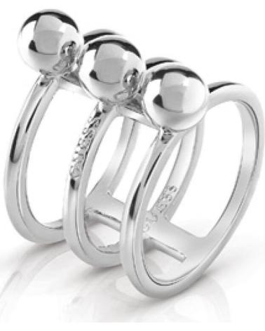 GUESS ANILLO UBR85015-54 EN TONO PLATEADO