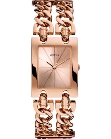 GUESS RELOJ W0073L2 DE PULSERA CON ESLABONES EN ORO ROSA