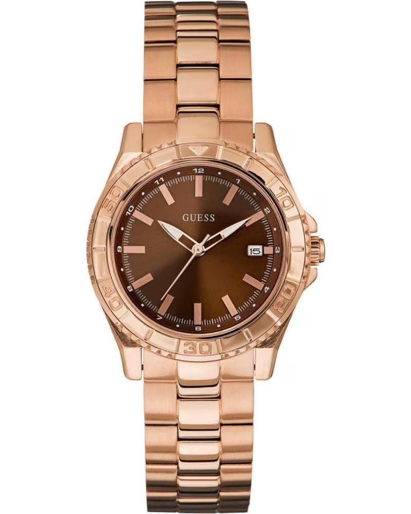 GUESS RELOJ W0469L1 EN TONO ORO ROSA