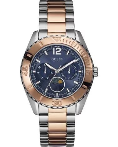 GUESS W0565L3 UHR BICOLOR ROSÉGOLD UND EDELSTAHL ORO ROSA