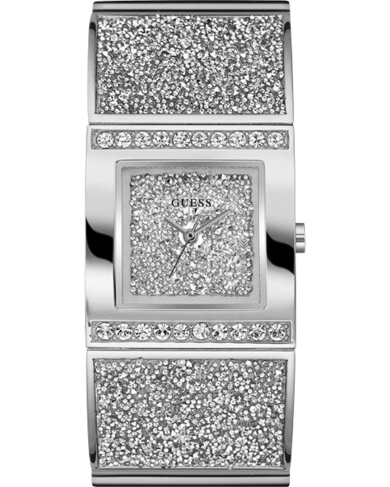 GUESS RELOJ W0650L1 PLATEADO CON CRISTALES PLATA