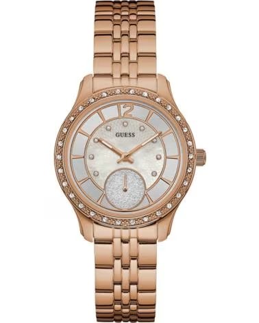 RELOJ GUESS W0931L3 ACERO INOXIDABLE ORO ROSA