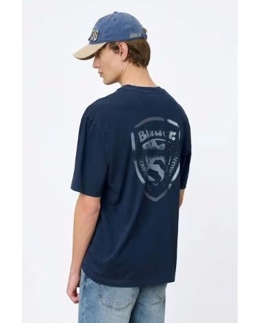 BLAUER T-SHIRT POUR HOMME MODÈLE 26SBLUH02311 BLEU 888