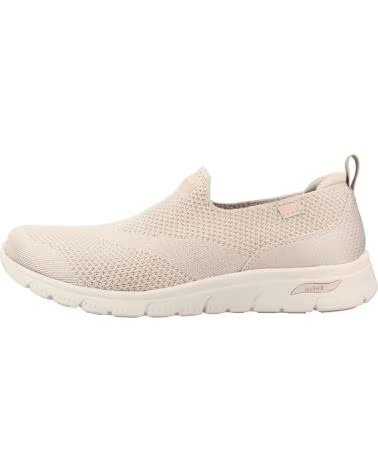 SKECHERS MOCASSINS 104680 PARA MULHER COR TAUPE
