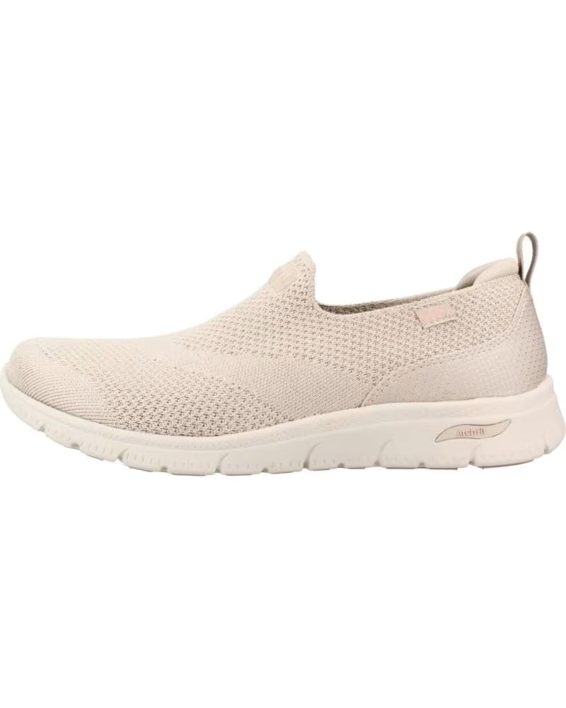 SKECHERS MOCASSINS 104680 PARA MULHER COR TAUPE