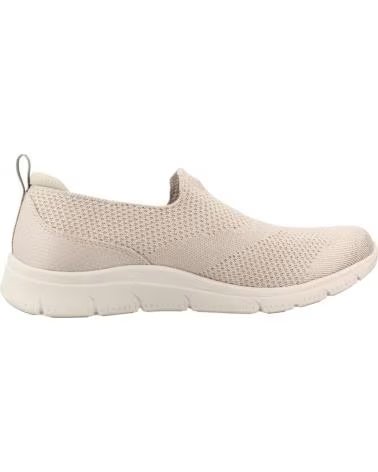 SKECHERS MOCASSINS 104680 PARA MULHER COR TAUPE