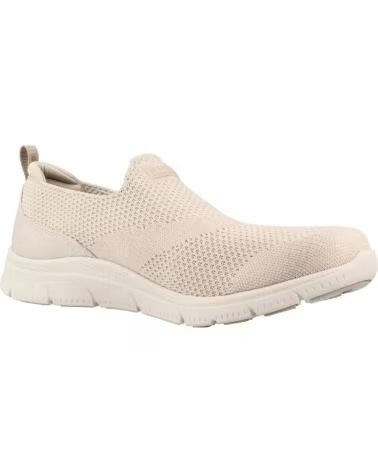 SKECHERS MOCASSINS 104680 PARA MULHER COR TAUPE