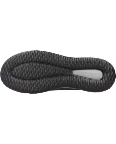 SKECHERS ZAPATILLAS HOMBRE MODELO 65474S COLOR NEGRO BKGY