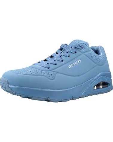 SKECHERS SNEAKERS UOMO UNO STAND ON AIR BLU LTDN