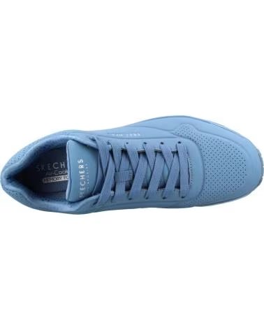 SKECHERS SNEAKERS UOMO UNO STAND ON AIR BLU LTDN
