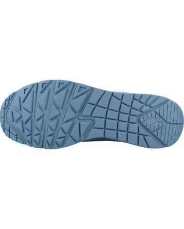 SKECHERS SNEAKERS UOMO UNO STAND ON AIR BLU LTDN