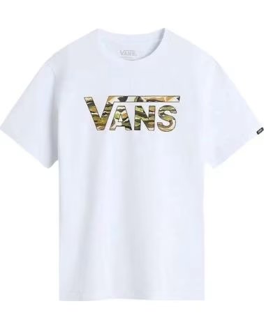 VANS OFF THE WALL CAMISETA VN0A3189WHT1 DE MANGA CORTA CON LOGO CAMUFLAJE MULTICOLOR