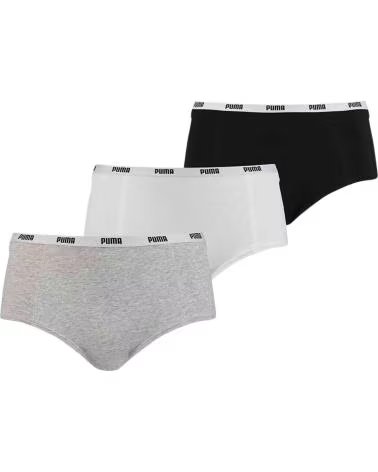 PUMA PACK OF 3 503006001-015 WOMEN´S BRIEFS MULTICOLOR