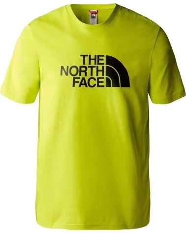 THE NORTH FACE T-SHIRT THE NF0A87N5RIQ1 À MANCHES COURTES, JAUNE MULTICOLOR