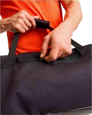 PUMA GYM BAG 090920-01 UNISEX BLACK MULTICOLOR