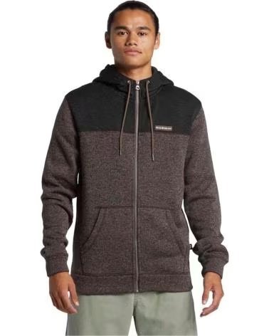 QUICKSILVER FELPA CON CAPPUCCIO E ZIP QUIKSILVER AQYFT03339 GRIS