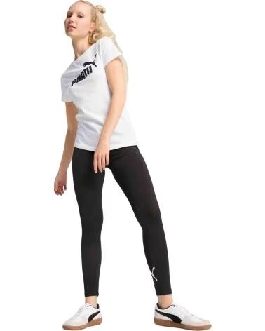 PUMA T-SHIRT A MANICHE CORTE 682370-02 DA DONNA BIANCO BLANCO