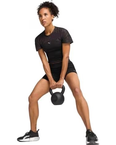 PUMA CAMISETA MANGA CORTA MUJER 526776-01 NEGRO