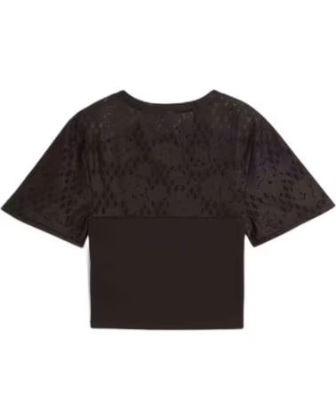 PUMA CAMISETA MANGA CORTA MUJER 526776-01 NEGRO