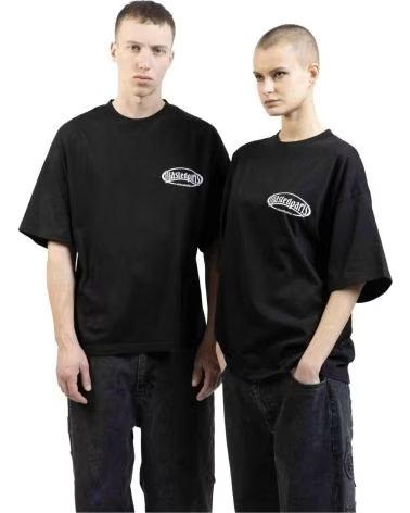 WASTED PARIS CAMISETA DE MANGA CORTA SS25P1-YRDBXY-BLK EN NEGRO PARA UNISEX