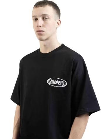WASTED PARIS CAMISETA DE MANGA CORTA SS25P1-YRDBXY-BLK EN NEGRO PARA UNISEX