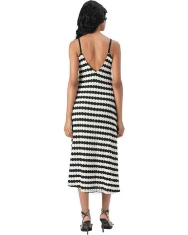 ONLY VESTIDO 15357679-BLACK DE RAYAS PARA MUJER NEGRO