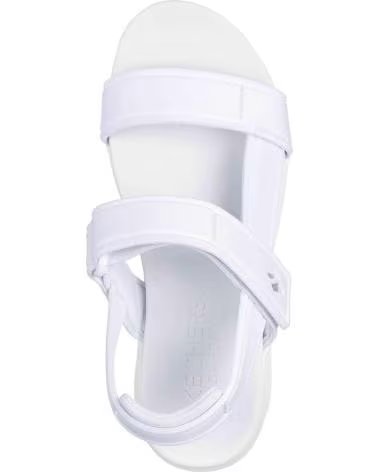 SKECHERS SANDALIAS 119813WHT EN BLANCO PARA MUJER WHITE NYLON