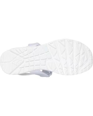SKECHERS SANDALIAS 119813WHT EN BLANCO PARA MUJER WHITE NYLON