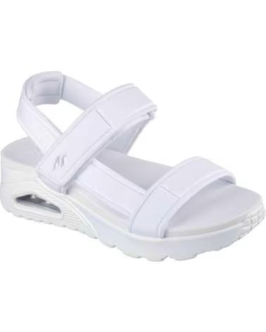 SKECHERS SANDALIAS 119813WHT EN BLANCO PARA MUJER WHITE NYLON