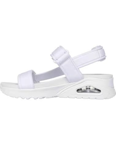 SKECHERS SANDALIAS 119813WHT EN BLANCO PARA MUJER WHITE NYLON
