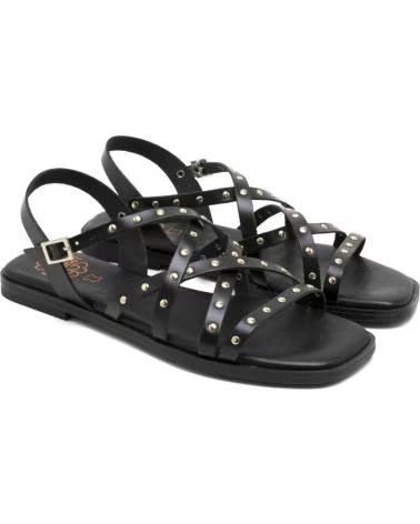 PORRONET SANDALIAS 3223-001- EN PARA MUJER NEGRO