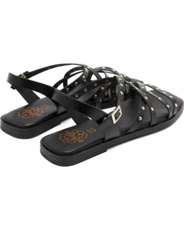 PORRONET SANDALIAS 3223-001- EN PARA MUJER NEGRO
