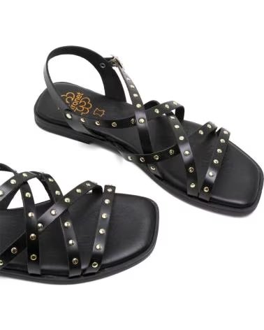 PORRONET SANDALIAS 3223-001- EN PARA MUJER NEGRO