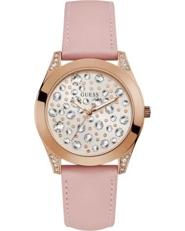GUESS W1065L1 WOMEN´S WATCH WITH ROSE GOLD CASE AND CRYSTAL DIAL ROSA