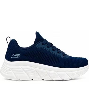 SKECHERS BOBS B FLEX HI FLYING SNEAKER MARINEBLAU AZUL