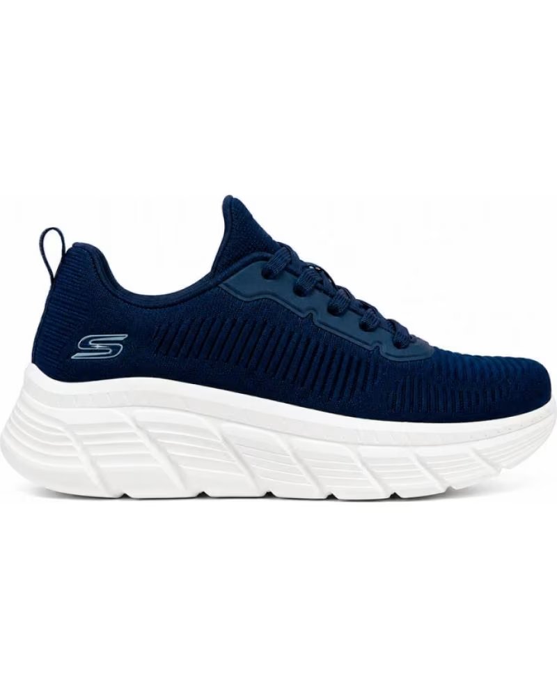 SKECHERS BOBS B FLEX HI FLYING SNEAKER MARINEBLAU AZUL