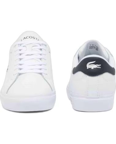 SNEAKERS LACOSTE 49SMA0081-1R5 BIANCO UOMO WHT-DK GRN