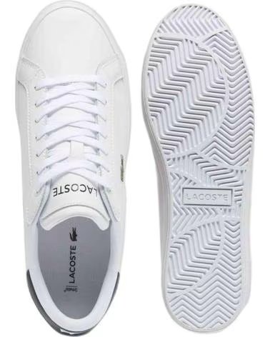 SNEAKERS LACOSTE 49SMA0081-1R5 BIANCO UOMO WHT-DK GRN