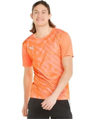 PUMA T-SHIRT INDIVIDUALRISE GRAPHIC POUR HOMME BLACK-NEON CITRUS