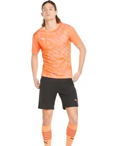 PUMA T-SHIRT INDIVIDUALRISE GRAPHIC POUR HOMME BLACK-NEON CITRUS