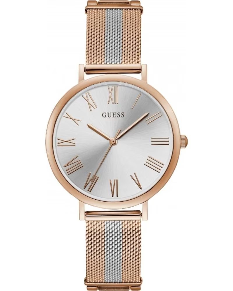 GUESS RELOJ W1155L4 COMBINADO ROSADO Y PLATEADO