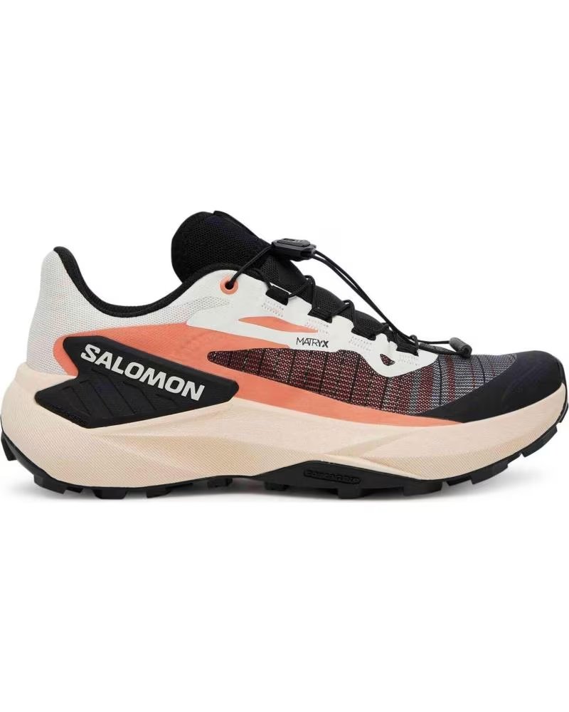 SALOMON LAUFSCHUHE L47820400 FUSION CORAL TENDER PEACH CORAL-TENDER PEACH-BLACK
