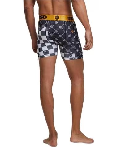 PSD UNDERWEAR CUECA BOXER CHECKDRIP MULTICOR HOMEM NEGRO