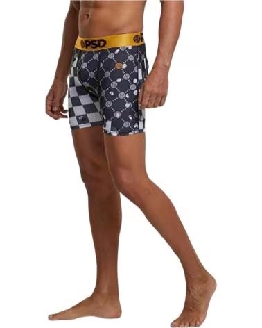 PSD UNDERWEAR CUECA BOXER CHECKDRIP MULTICOR HOMEM NEGRO
