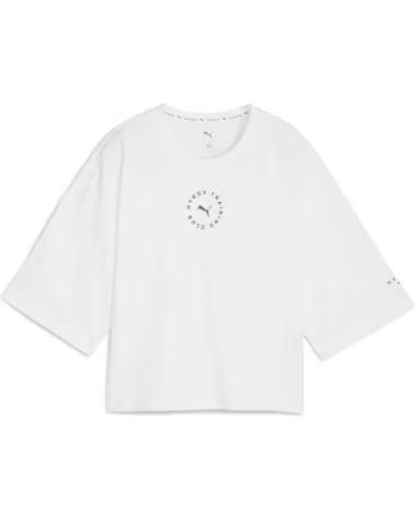PUMA T-SHIRT TRAINING A MANICHE CORTE 527639-02, BIANCA DA DONNA