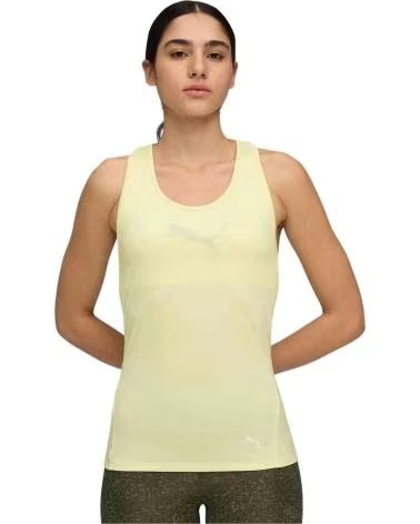 PUMA REGATA ESS ESSENTIAL RACERBACK PARA MULHER AMARILLO