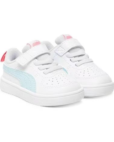 BASKETS PUMA 384314-42 POUR ENFANTS BLANCO